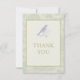 Tarjeta De Agradecimiento Chinoiserie Card