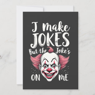Tarjeta De Agradecimiento Chistes pero el Chiste me hizo comediante de payas