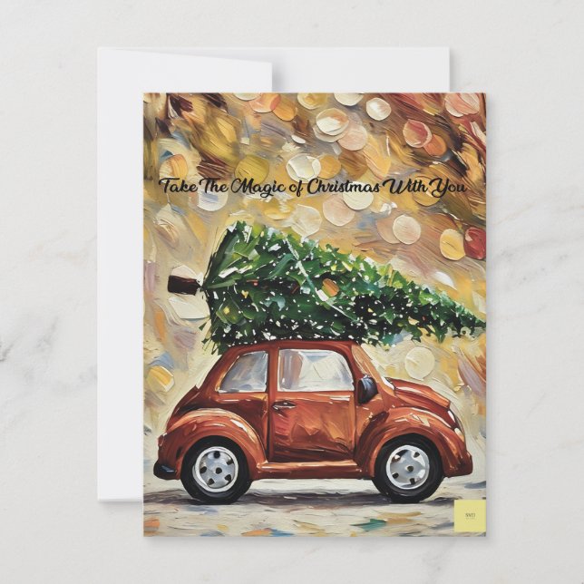 Tarjeta De Agradecimiento Christmas greeting card (Anverso)