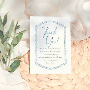 Tarjeta De Agradecimiento Ciao Bella Baldosas Italianas Caprichosas Despedid