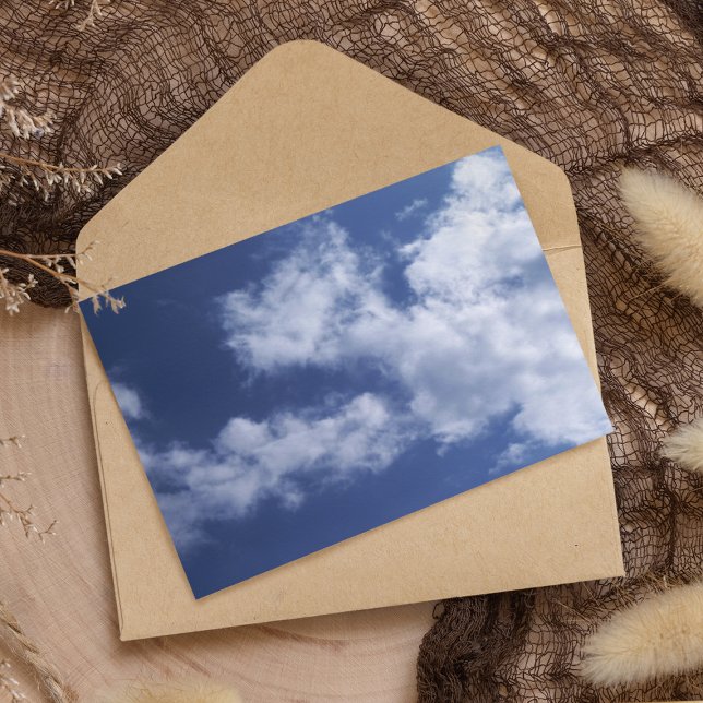 Tarjeta De Agradecimiento Cielo (Subido por el creador)