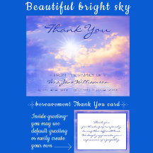 Cielo brillante sobre el agua de Serene Bereavemen