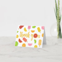 Citrus Ice Pops Gracias