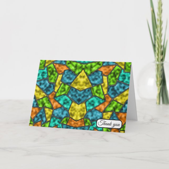 Tarjeta De Agradecimiento Citrus Shatter (Anverso)