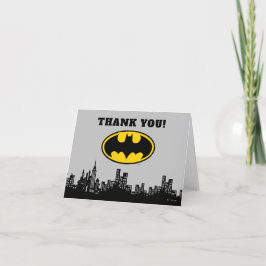 Tarjeta De Agradecimiento Ciudad de Batman Gotham | Cumpleaños Gracias