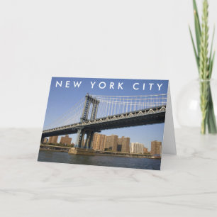 Tarjeta De Agradecimiento Ciudad de Nueva York   Gracias