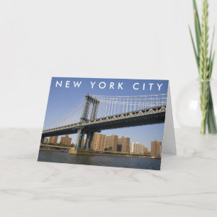 Tarjeta De Agradecimiento Ciudad de Nueva York Gracias