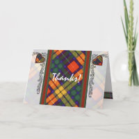 Clan de la familia Buchanan Plaid Scottish kilt ta