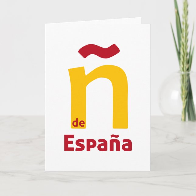 Tarjeta De Agradecimiento Clarín de España (Anverso)