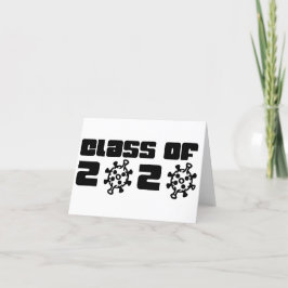 Tarjeta De Agradecimiento Clase de 2020 cómica