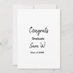 Tarjeta De Agradecimiento Clase de felicitaciones de add year name school co