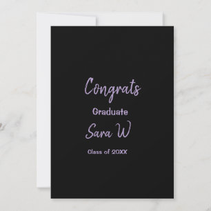 Tarjeta De Agradecimiento Clase de felicitaciones de add year name school co