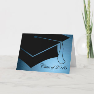 Tarjeta De Agradecimiento clase de límite de graduación de 2016