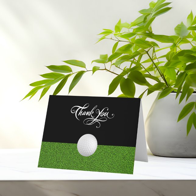 Tarjeta De Agradecimiento Clase de negocio de golf (Subido por el creador)