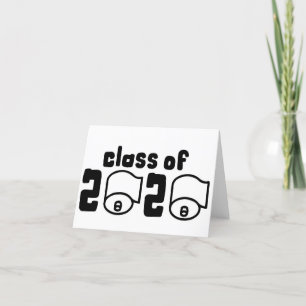 Tarjeta De Agradecimiento Clase de papel higiénico 2020