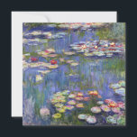Tarjeta De Agradecimiento Claude Monet - Lilies de agua / Nympheas<br><div class="desc">Lilies de agua/Nympheas - Claude Monet,  1916</div>