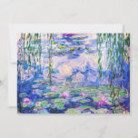 Tarjeta De Agradecimiento Claude Monet - Lilies de agua / Nympheas 1919<br><div class="desc">Lilies de agua / Nympheas (W.1852) - Claude Monet,  Petróleo en lienzo,  1916-1919</div>