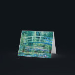 Tarjeta De Agradecimiento Claude Monet - Lilis De Agua Y Puente Japonés<br><div class="desc">Claude Monet - Lilies De Agua Y Puente Japonés (1899)</div>