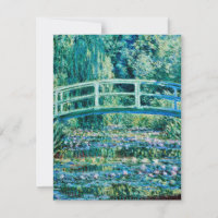 Claude Monet - Nieves Y Puente Japonés
