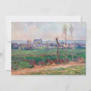 Tarjeta De Agradecimiento Claude Monet - Vista de Vernon