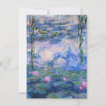 Tarjeta De Agradecimiento Claude Monet - Water Lilies 1919<br><div class="desc">Claude Monet - Water Lilies 1919 . Famoso cuadro de arte.</div>