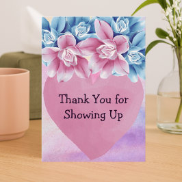 Tarjeta De Agradecimiento Client Thank You Card from Your Therapist – Custom