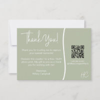 Cliente de fotografía Gracias Voto fotográfico Cód