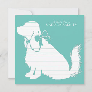 Tarjeta De Agradecimiento Cocker Spaniel Dog Puppy