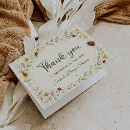 Tarjeta De Agradecimiento Coco Ladrón De Amor Mariquita De Cuadros