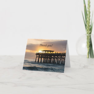 Tarjeta De Agradecimiento Cocoa First Sunrise Gracias Card