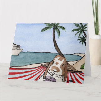 Tarjeta De Agradecimiento Coconut's Adventures: June Greeting Card 8.5"x11"