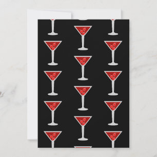 Tarjeta De Agradecimiento Cóctel Manhattan Bartender Amantes del Alcohol Lic