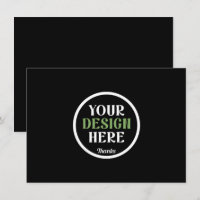 Código QR de Marca Comercial Negra Personalizada