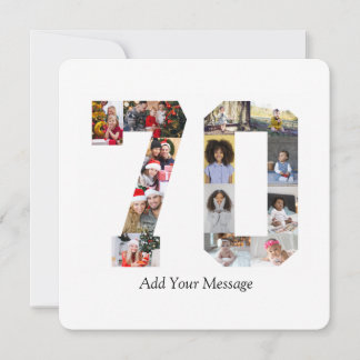 Tarjeta De Agradecimiento Colaje de fotos número 70