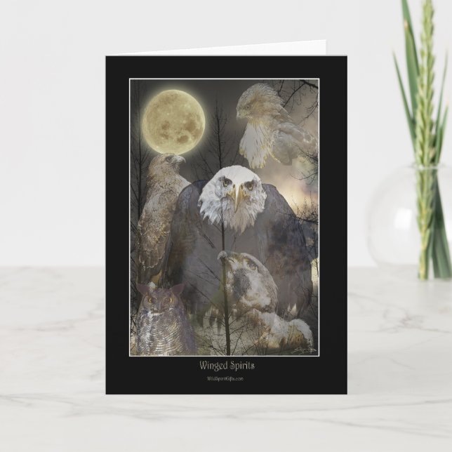 Tarjeta De Agradecimiento Colección Aves de la Vida Silvestre Mundial (Anverso)