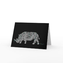 Colección de caos de navidades: rinocerontes