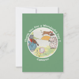 Tarjeta De Agradecimiento Colección de Fiesta de Cumpleaños Hey Diddle Diddl