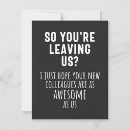 Tarjeta De Agradecimiento colega despedida, jubilación, colega, adiós,