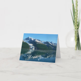 Tarjeta De Agradecimiento Colegio Fiordo II Hermosa Fotografía de Alaska