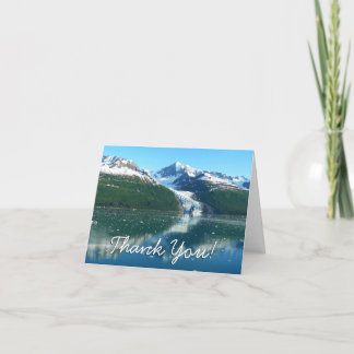Tarjeta De Agradecimiento Colegio Fjord I Hermosa fotografía de Alaska