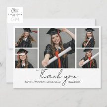 Collage de fotos de graduación