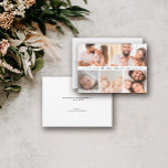 Tarjeta De Agradecimiento Collage de fotos simple Personalizado Baby Shower<br><div class="desc">Expresar su gratitud con nuestra "Tarjeta de agradecimiento simple al corazón del Collage de fotos Baby Shower". Esta encantadora tarjeta presenta un diseño sencillo y dulce y un collage de fotos de personalizable, perfecto para mostrar recuerdos de su día especial. Personalice el mensaje de la parte de atrás para añadir...</div>