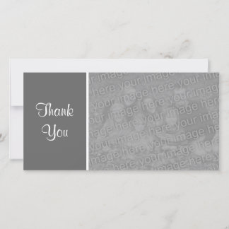 Tarjeta De Agradecimiento Color claro - Gracias - Gris oscuro