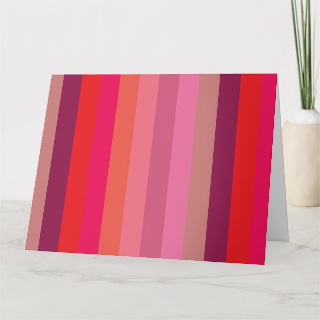 Tarjeta De Agradecimiento Colores brillantes 1 (Anverso)