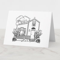 Colores en tu propia casa con perro en blanco