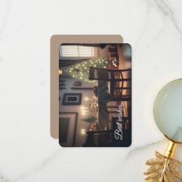 Tarjeta De Agradecimiento Comedor de navidades