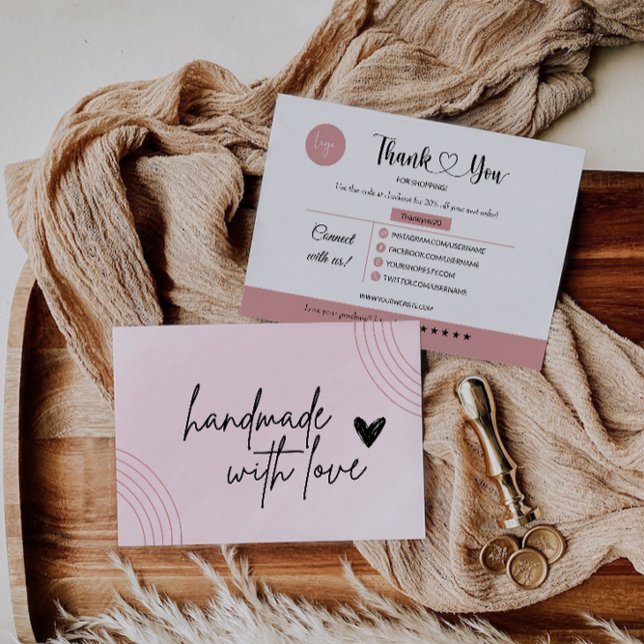 Tarjeta de agradecimiento comercial editable (Subido por el creador)