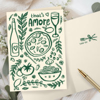 Comida Italiana That's Amore DUCHA Personalizada d