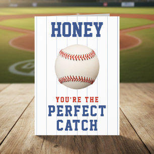 Tarjeta De Agradecimiento Cómnito beisbolista sucio Chiste cónyuge Feliz cum