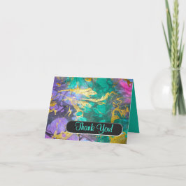 Tarjeta De Agradecimiento Como el aceite y el agua gracias observar